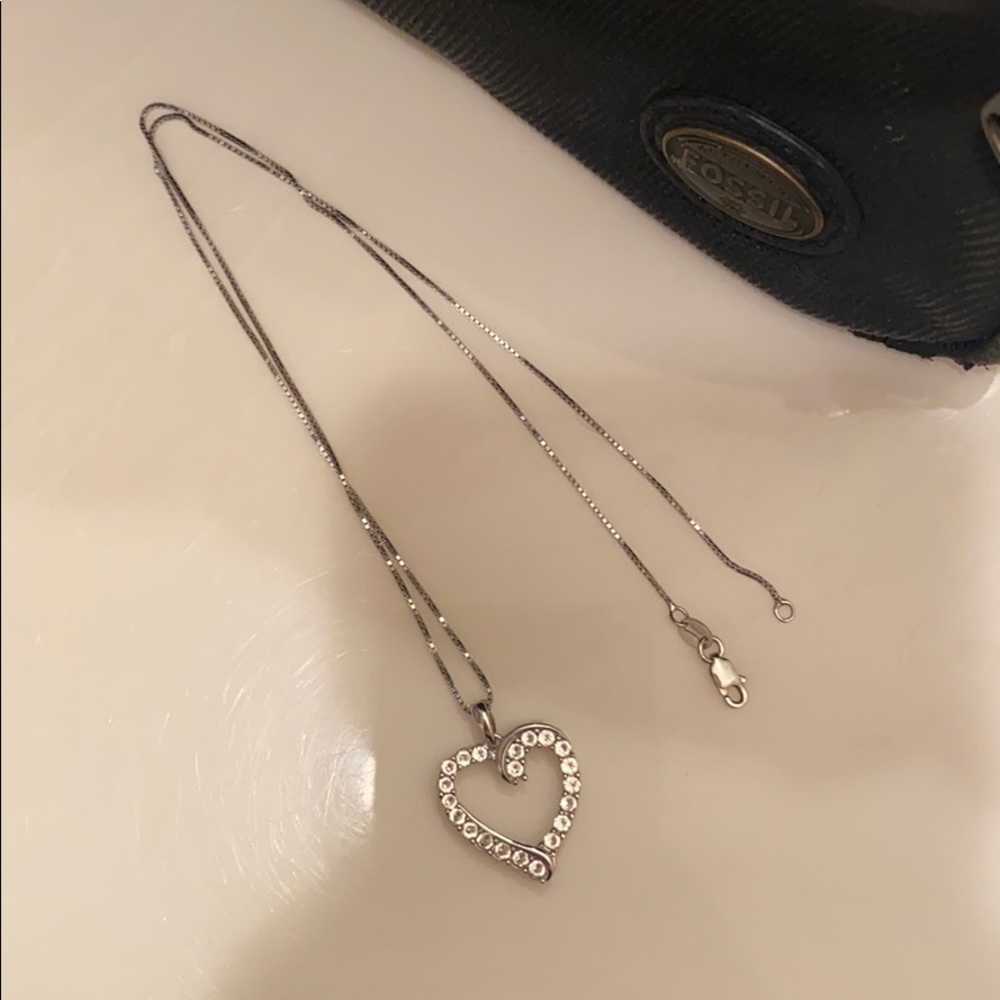 Silver Heart necklace